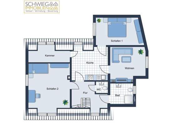 Grundriss Obergeschoss