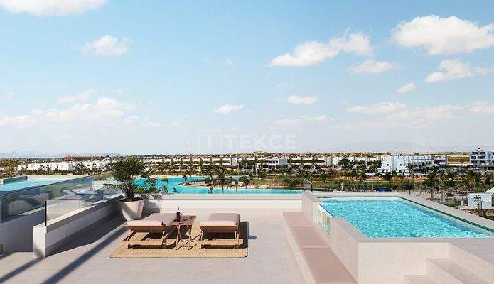 Apartments with Spacious Terraces and Pools in Santa Rosalía