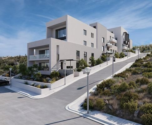 Kreta, Chania: Neubau! Luxuriöses Apartment mit Meerblick im Zentrum zu verkaufen