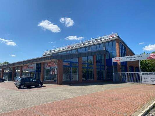 Ansicht ehem KFZTeile Werkstatt