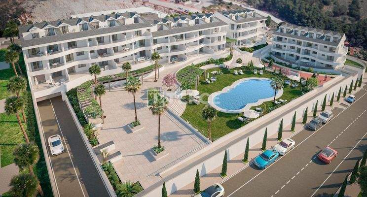 New Apartments in a Residential Complex in Benalmadena