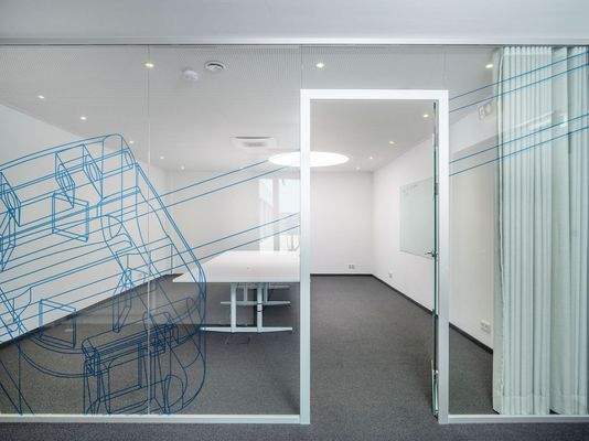 Besprechungsräume mit Lichtkuppeln