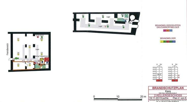 Grundriss 2. Kellergeschoß