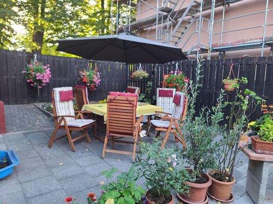 Sitzgruppe im Garten