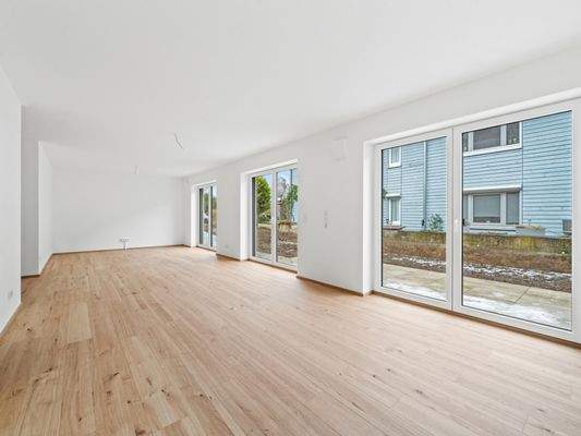 Wohnen - Essen - Kochen mit Terrasse