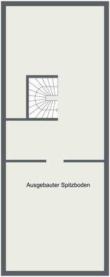 Grundriss Spitzboden