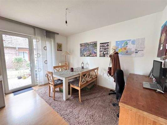 Ansicht Essbereich im Wohnzimmer