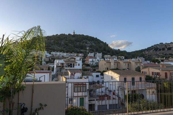 Blick von der Dachterrasse 
