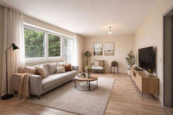 Beispielbild Wohnzimmer EG - Einheit 1,Haus 22