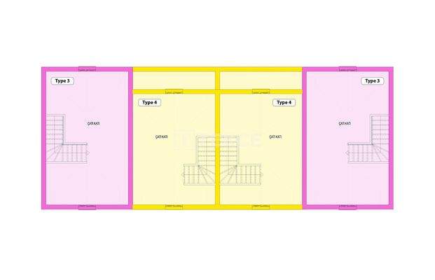 Apartments with Pools Within Walking Distance to Sea in Tatlısu