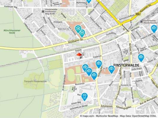 Geolyzer Kartenausschnitt