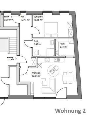 Wohnung 2