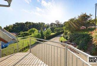 Ausblick vom Balkon