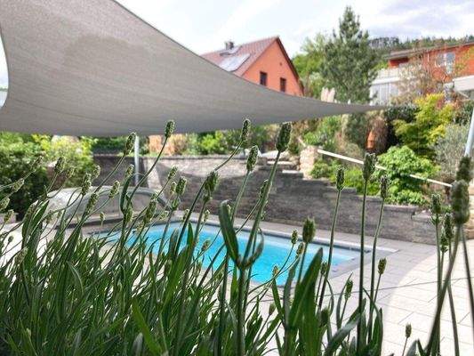 Großes windfestes Sonnensegel