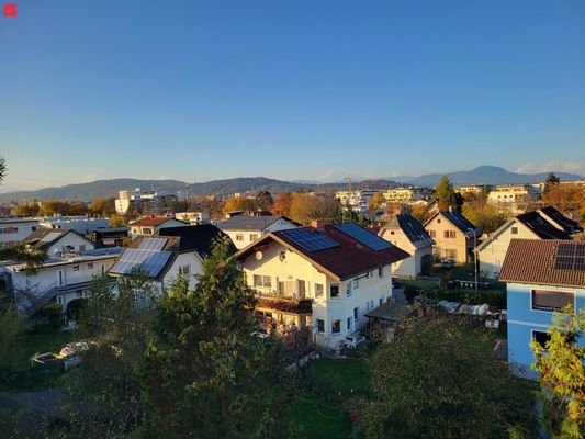 Herrlicher Blick über Klagenfurt