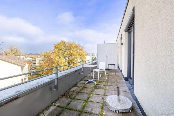 Großzügige Dachterrasse