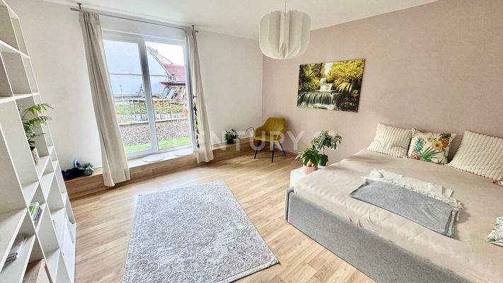 schlafen mit Blick ins Grüne