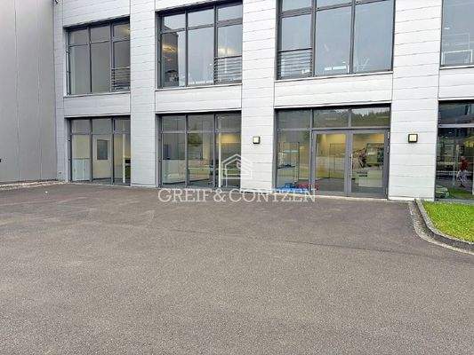 Eingang Bürofläche