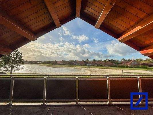 Balkon - Blick auf den See