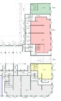 Ladenflächen Erdgeschoß