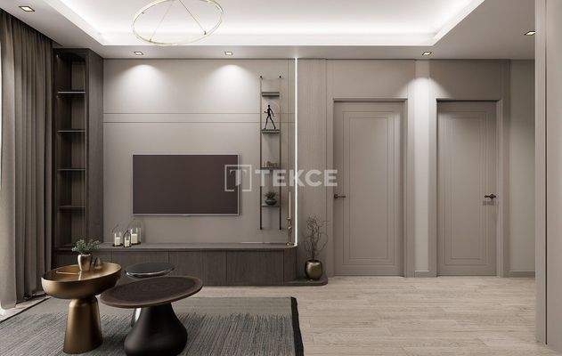 New Apartments for Sale with Mountain Views in Konyaaltı Antalya