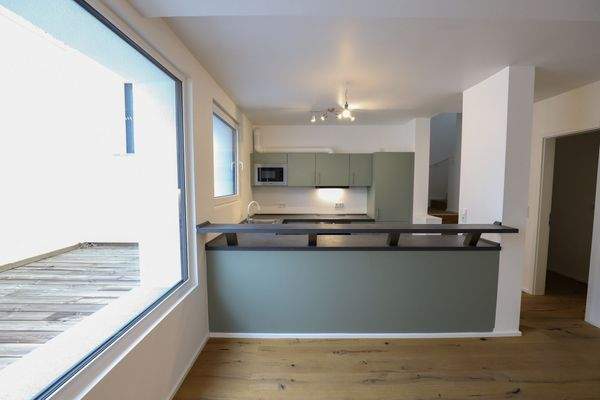 Offener Küchenebreich...