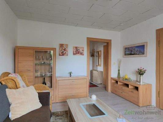 Blick ins Wohnzimmer