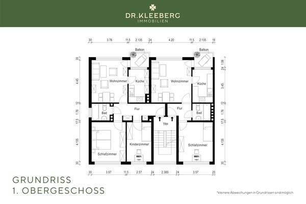 Grundriss 1. Obergeschoss
