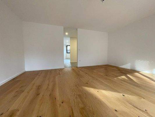 Wohnzimmer mit Echtparkett