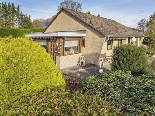 Eingang und Wintergarten