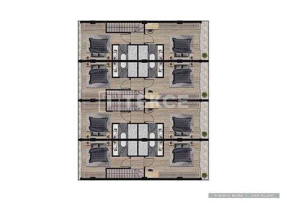 Luxury Properties with Spacious Design in Alanya Konaklı