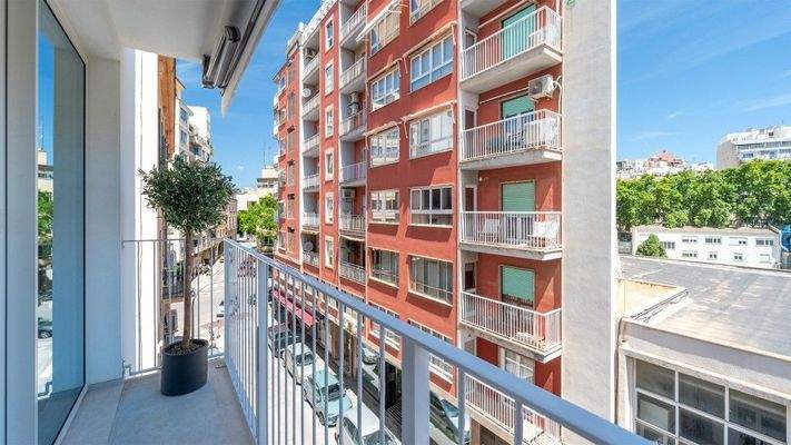 Neubauwohnung zu vermieten am Paseo Mallorca, Palma