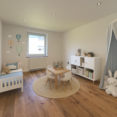 Kinderzimmer - Einrichtungsbeispiel mit KI
