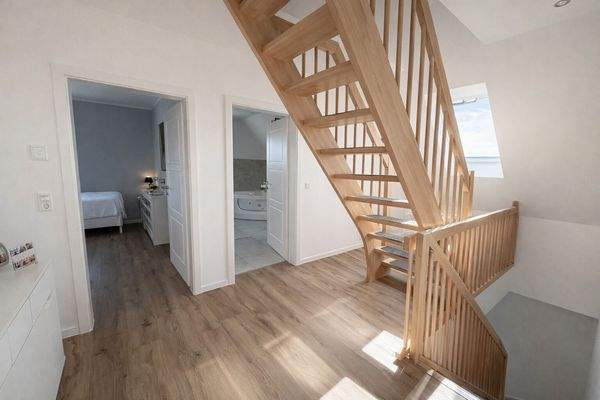 Treppe in den Spitzboden