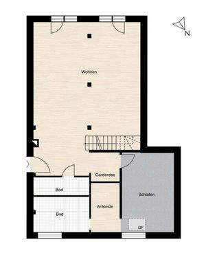 Grundriss 2. Obergeschoss