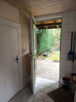 Hintertür in den Garten