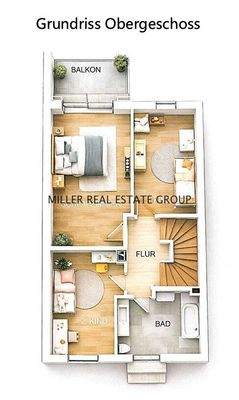 Grundriss Obergeschoss