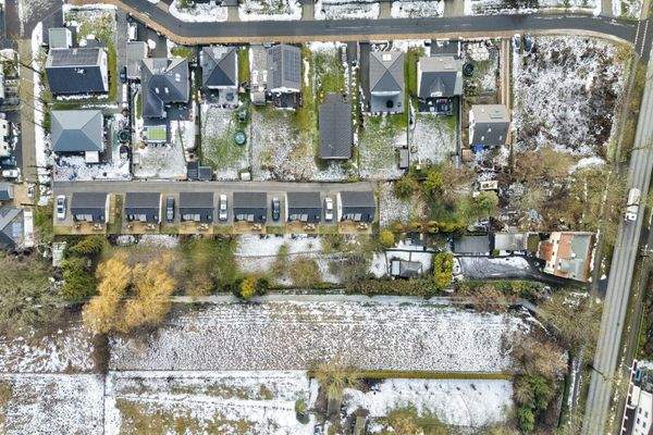 Mögliche Planung von Wohnbungalows 