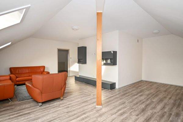 Wohnzimmer & Hobbybereich DG