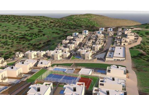 Kreta, Kounali: Moderne Villa mit 4 Zimmern, Pool und Meerblick zu verkaufen