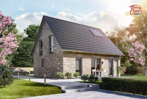 Ansicht Garten Vollverklinkerung