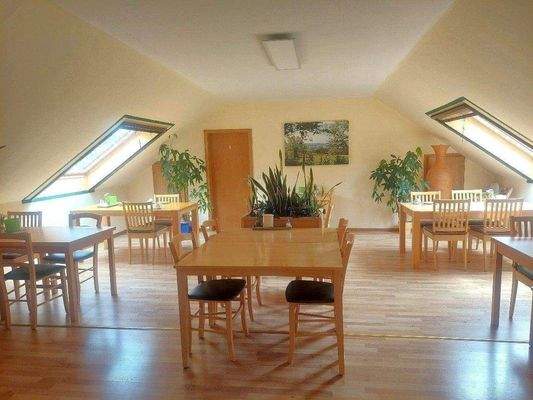 Frühstücks- und Aufenthaltsbereich 