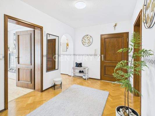 Großzügiger Eingangsbereich