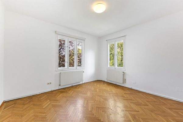 Ein Schlafzimmer im 1. Obergeschoss