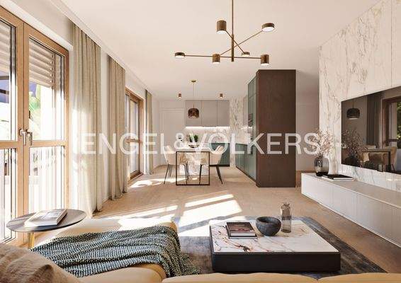 Offener Wohn-/ Essbereich