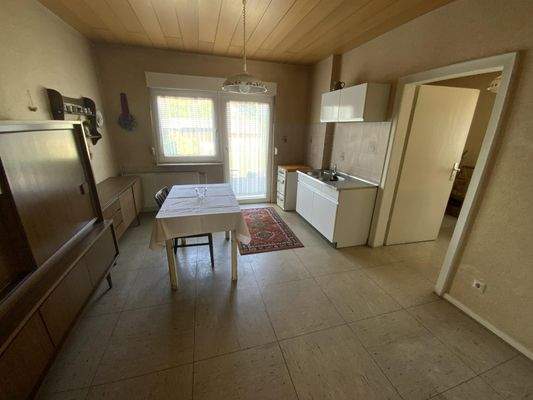 Küche im Erdgeschoss