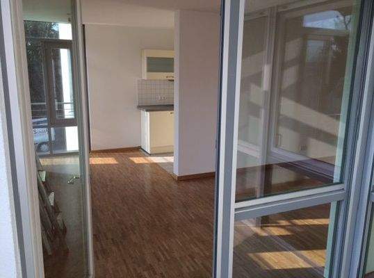 Blick aus dem Wintergarten