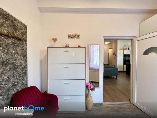 Windfang Eingangsbereich