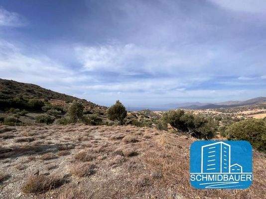 Kreta, Triopetra: Atemberaubendes Grundstück mit Baugenehmigung zu verkaufen