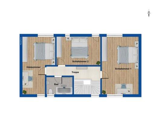 Grundriss - Dachgeschoss